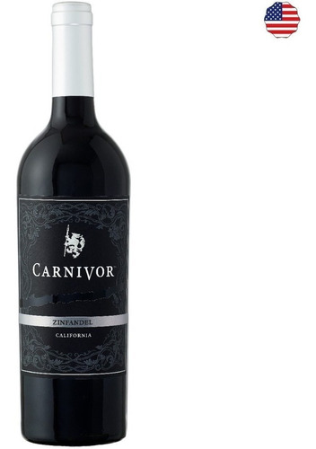 Vinho Tinto Americano Carnivor Zinfandel Califórnia