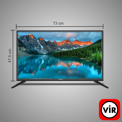 Imagen 4 de 8 de Tv Led Smart Tv Enxuta 32 - Vir