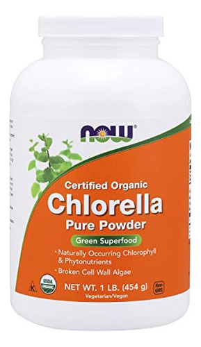 Now Organic Chlorella Powder1pound