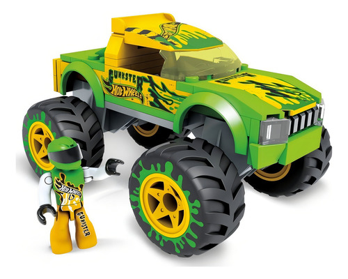 Mega Construx Hot Wheels Gunkster Monster Truck