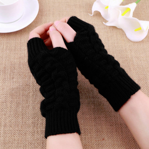 Guantes Sin Dedos Estilo Asiatico Japonés Koreano Unisex