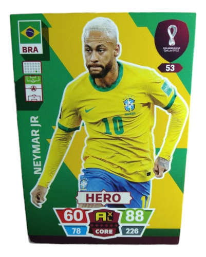 Adrenalyn Panini Fifa World Cup Qatar 2022 Neymar Jr Hero