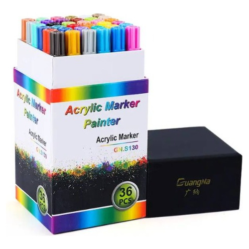 Plumones Acrilicos - Acrylic Marker Painter 36 Unidades