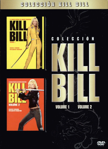 Kill Bill 1 Y 2 Quentin Tarantino  Dvd Original Usado