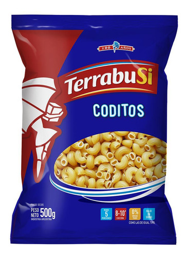 Fideos Terrabusi Codito 500g