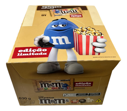 Mms Pipoca 35g Display Com 18 Unidades