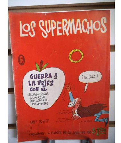 Comic Los Supermachos 207 Editorial Posada Vintage A