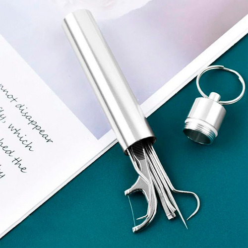 Kit De Limpieza Oral Profunda_ Acero Inoxidable Portátil_1pz