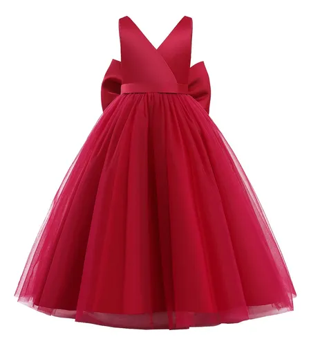 Vinesand Vestidos Largos para Boda De Noche Vestido Rojo NiñA Falda Plisada Mujer  Vestidos De Fiesta Cortos Vestidos Fiesta NiñA Vestido Largo Mujer Fiesta  Regalo Madre CumpleañOs : : Moda