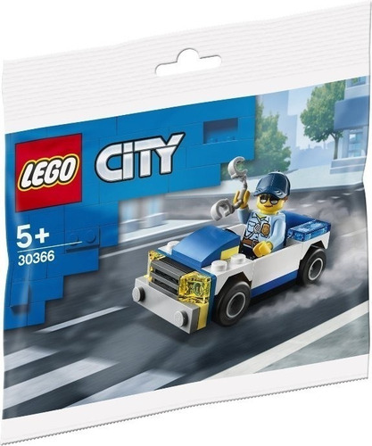 Lego® City Auto De Policia Con Muñeco Bolsita 30366