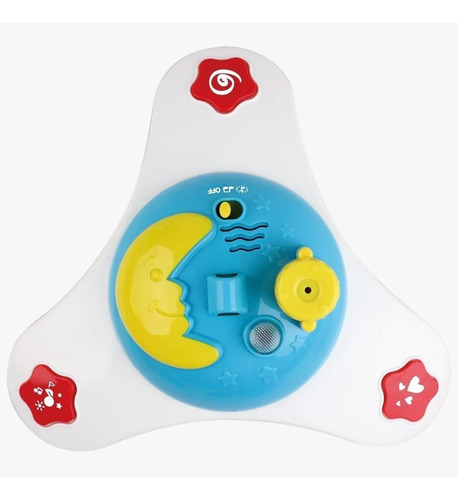 Imagen 5 de 7 de Movil Cunero Musical Bebe Proyector + Control Remoto