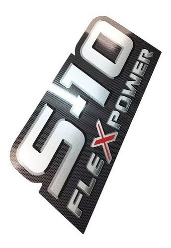 Imagem 4 de 7 de Kit Adesivos Faixas S10 Executive Flex Power Vermelho