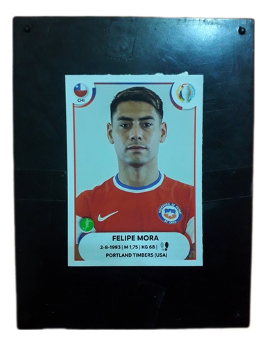 Figurita Copa América 2021 Felipe Mora Chile 23