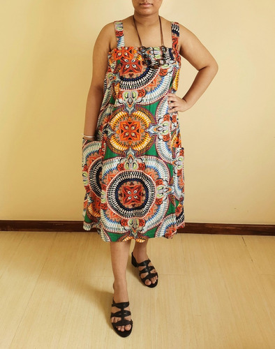 Imagem 2 de 5 de Vestido Feminino Tecido Curto Isaura