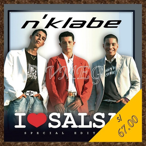 Vmeg Cd N'klabe 2005 I Love Salsa! (special Edition)