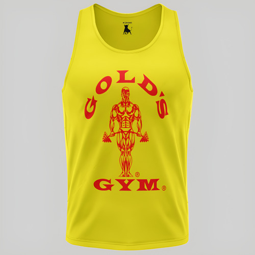 Camiseta Regata Gold's Gym Arnold Old School - Treino Acdmia