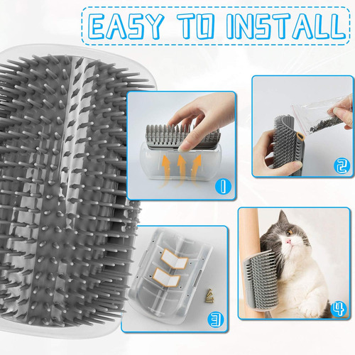 Cmq Peluquería Para Gatos Wall Corner, Paquete De 2