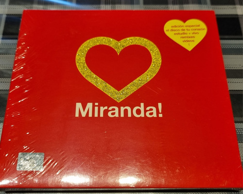 Miranda - El Disco De Tu Corazón - Cd/dvd Nuevo #cdspaternal