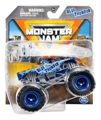 Carrinho Blue Thunder Série 5 Escala 1:64 - Monster Jam