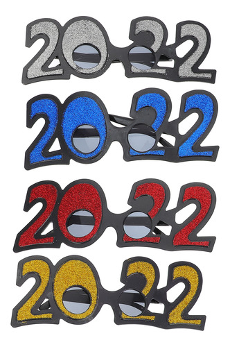 Gafas De Sol Navideñas, Gafas De Año Nuevo 2022 Divertidas
