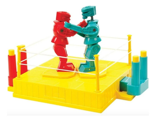 Juego De Mesa Rock'em Sock'em Robots Peleadores *sk Color Rojo-azul Personaje Fighting Robots