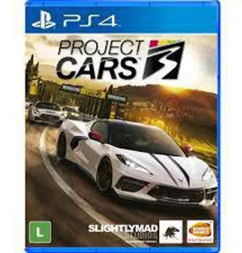 Project Cars PS4 mídia física