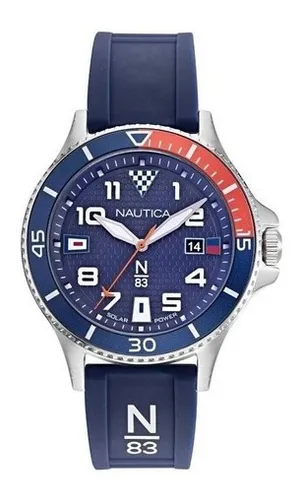 Reloj nautica azul caucho hotsell