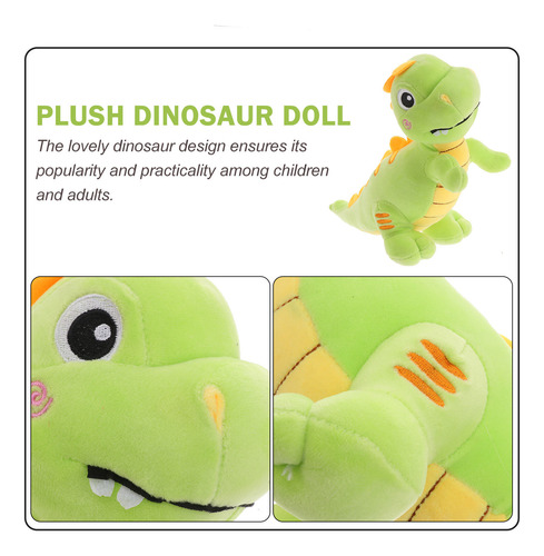 1 Pieza De Cómodos Peluches De Dinosaurio De Peluche Para Ni