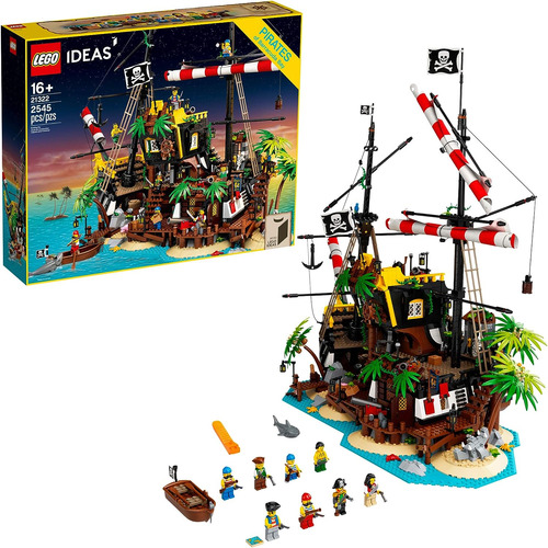 Lego Ideas Piratas De La Bahía De Barracuda 21322 Kit