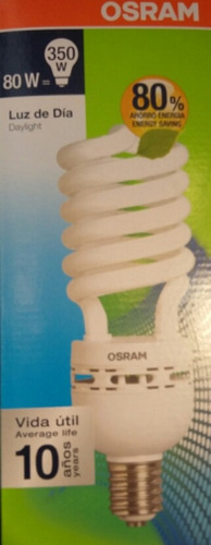 Lampara / Foco Ahorrador 45w 220 Marca Osram Luz Blanca