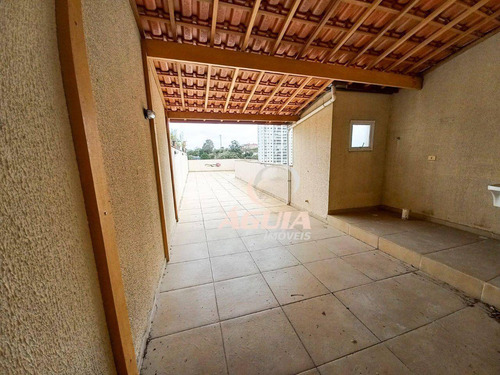 Imagem 14 de 21 de Cobertura Com 3 Dormitórios À Venda, 90 M² + 90 M² Por R$ 650.000 - Santa Maria - Santo André/sp - Co1129