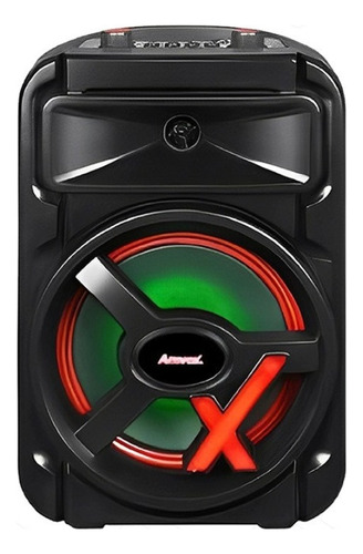 Caixa  De Som 250w Amvox Aca251 Tws Led Woofer 8  Bivolt