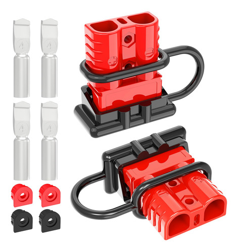 Conector Anderson 120 A Batería De Calibre 2-6 Conexión Rápi