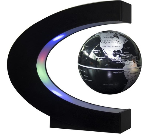 Estefanlo Globo Flotante Luces Led En Forma De C Levitacion