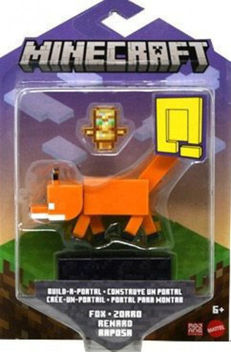 Minecraft Zorro Contruye Un Portal Mattel