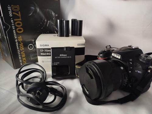  Nikon D7100 Dslr Lente Sigma 17-70 2.8 4 Excelente