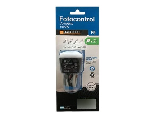 Fotocontrol Fotocelula 4 Cables 1500w - Anthay - Tofema