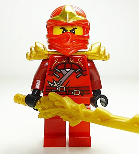Lego Ninjago: Kai Zx Con Armadura Y Espada De Dragón
