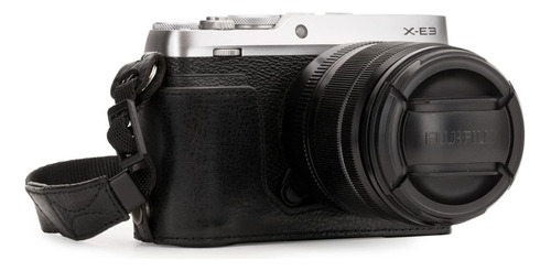 Funda Para Fujifilm X-e3 Megagear Mg1342 Cuero Negro