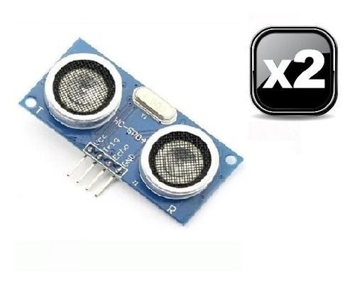 2 Und Sensor De Ultrasonido De Distancia Arduino Hc-sr04