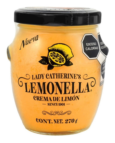 Lady Catherine's Lemonella Crema De Limón 270 Gr