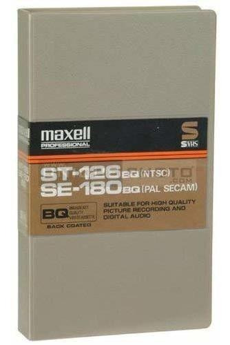 Maxell St-126 Se-180 Bq Broadcast Videocasete Single