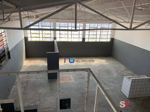 Galpão Para Alugar, 580 M² Por R$ 6.700,00/mês - Sapopemba - São Paulo/sp - Ga0891