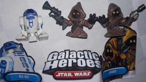 Star Wars Galactic Heroes R2-d2 & Jawas Hasbro