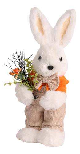 Muñeco De Conejo De Pascua De Peluche, Figura De De