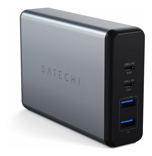 Satechi Cargador De Escritorio Pro Usb C Pd De 108 W - 2 Pue