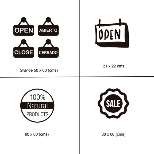 Vinilos Decorativos De Pared - Comercios Locales Wifi-dia De