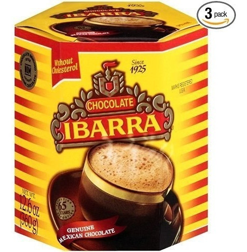 Chocolate Ibarra Mexicana 19 Oz (3 Paquetes)