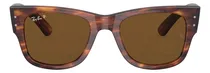 Comprar Lentes De Sol Mega Clubmaster Ray Ban | Ray-ban® Mx Color Marrón Oscuro
