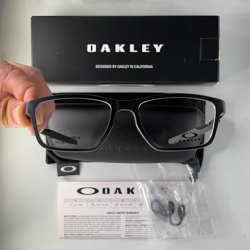 Oakley Metalink Rx (55) Satin Black Frame, 100% Original